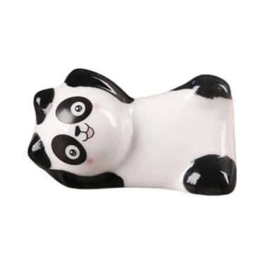 Imagem de Suporte Para Hashis De Cerâmica Estilo Japonês Com Design Fofo De Cerv