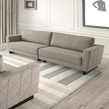 Imagem de Sofá 2 Lugares 205cm Braga Raízes Bege