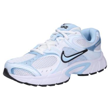 Imagem de Nike Tênis feminino de cano baixo, Futebol cinza psíquico azul branco preto, 40