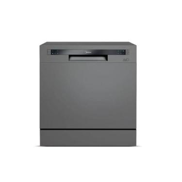 Imagem de Lava Louça 8 serviços cinza Midea Dwa08s1 - 127v