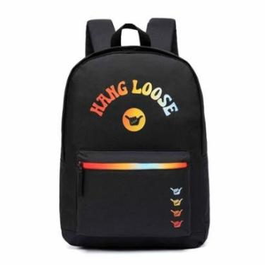 Imagem de Mochila Masculina Escolar Hang Loose Reforçada Casual 19 Litros-Unissex