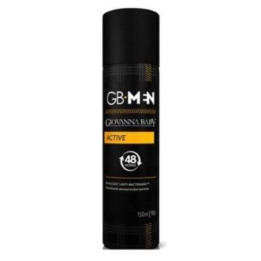 Imagem de Desodorante Aerosol Giovanna Baby Masculino - GB Men Active 150ml-Masculino