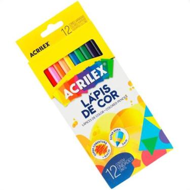 Imagem de Lapis de cor 12 cores acrilex ref. 09692