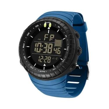 Imagem de Relógio Esportivo Digital LED À Prova D'Água Com Grande Mostrador Para
