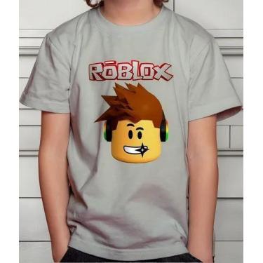 Imagem de Camiseta Camisa Juvenil Infantil Menina Menino Gamer Roblo ox Menino M