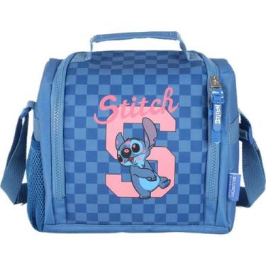 Imagem de Lancheira Térmica STITCH MAO/OMBRO Azul - Luxcel