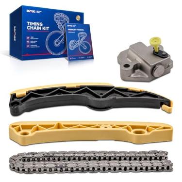 Imagem de KAX Kit de corrente de sincronização do motor com tensor e guia para Hyundai Accent 2012-2020, Tucson 2016-2018, Kia Rio 2012-2020, Soul 2017-2021, Veloster 2012-2017, Kona 2018-2020, Optima Sonata