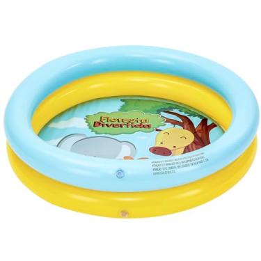 Imagem de DM Toys Piscina Inflável Infantil 21L Floresta Divertida