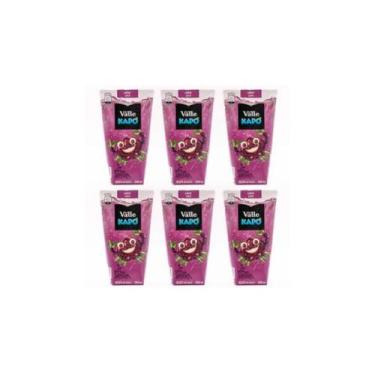 Imagem de Suco de Uva Kapo Del Valle 200ml kit com 6 unidades