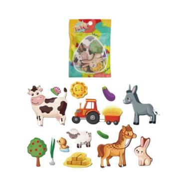 Imagem de Quebra-Cabeça Magnético Do Universo Dos Dinossauros Para Crianças, Bri