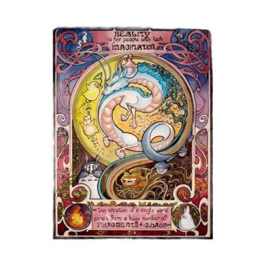 Imagem de Kit De Pintura Diamante 5D DIY Anime Gato Japonês Em Tela Para Decoraç