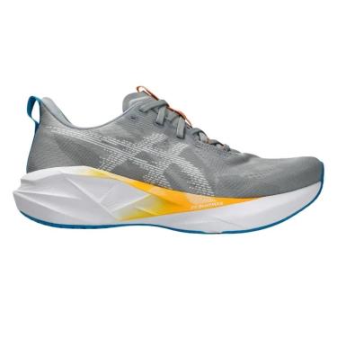 Imagem de Tênis Asics Novablast 5 Corrida Cinza e Branco - Masculino 40-Masculino