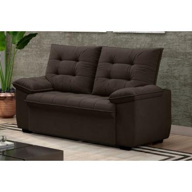 Imagem de Sofá 2 Lugares Luizzi Berlim Veludo 150cm Madeira Maciça