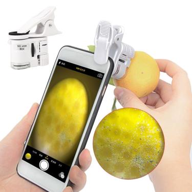 Imagem de Microscópio Lupa Lorben Aumento 60x Luz De Led Para Celular