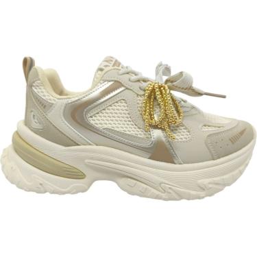 Imagem de Tênis Feminini Casual Dia a Dia Passeio Trabalho Street Urban Cadarço Duplo Fly Easy Ramarim 2671131