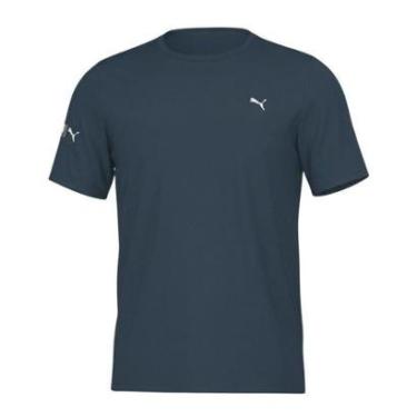 Imagem de Camiseta Térmica Puma UV50+ Manga Curta Masculina - Marinho G-Masculino