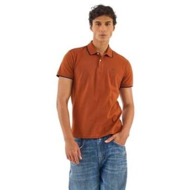 Imagem de Camiseta Polo Colcci Comfort com Logo Minimalista Bordada-Masculino