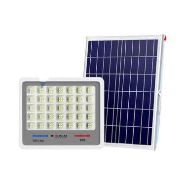 Imagem de Lâmpada Solar Grande Para Exterior 600LED À Prova d'Água Com Sensor De