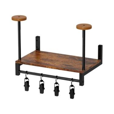 Imagem de Suporte De Capacete Para Motocicleta Montado Na Parede, Suporte Multif