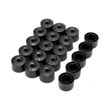 Imagem de Capas De Proteção Para Porcas De Roda De Carro 17mm (20 Peças) Para Vo