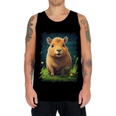 Imagem de Camiseta Regata Capivara do Bem Animalzinho 14 - Kasubeck Store®, M