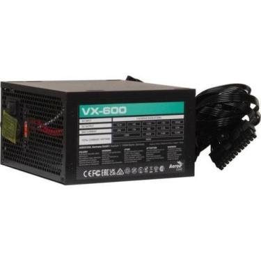 Imagem de Fonte Gamer ATX Aerocool Stealth VX-600 600W Bivolt F002, Bivolt