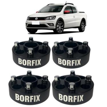 Imagem de Par Espaçador Alargador De Rodas 38mm Volkswagen Saveiro - Borfix