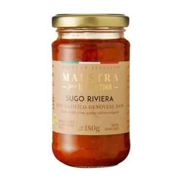 Imagem de Molho Italiano Riviera Genovese 180g Maestra La Pastina