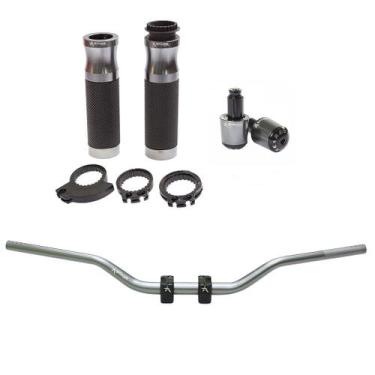 Imagem de Kit Manopla Peso Guidão Lander Crosser Xtz Xre Bros Falcon Tornado - S