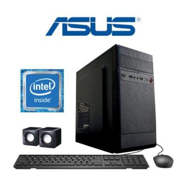 Imagem de Computador PC CPU Flex ASUS Intel Core I5 10GB SSD 480Gb Com Kit