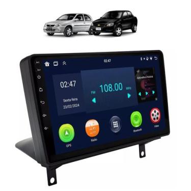 Imagem de Kit Multimídia Corsa Classic 9 Pol Android Carplay 2/64GB 1.5Ghz - ADA