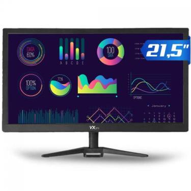 Imagem de Monitor LED Vxpro 21.5 Pol VX215X, HD, 60Hz, Bivolt,, HDMI e VGA