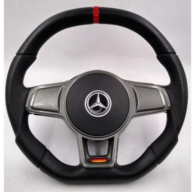 Imagem de Volante Esportivo Evo Grafite Caminhão MB 1620/ 709/ 1113 - Mercedes-B