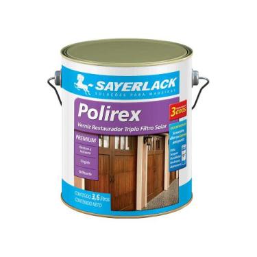 Imagem de Verniz Polirex Mogno Sayerlack, 3,6 litros