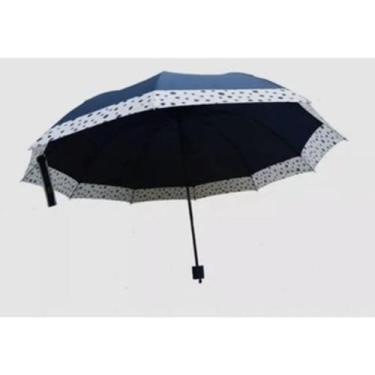 Imagem de Guarda Chuva Grande Barracão Bolinha na Barra - elite importes