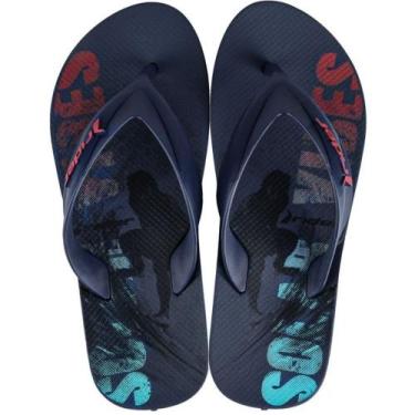 Imagem de Chinelo Rider Strike Beach Ad 11809 Masculino, Marinho, 39/40