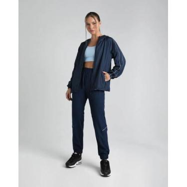 Imagem de Jaqueta Enfim Corta Vento Feminina:, Azul marinho, M
