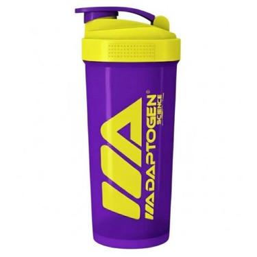 Imagem de Coqueteleira (700ml) - Cor: Roxa Tampa Amarela - Adaptogen