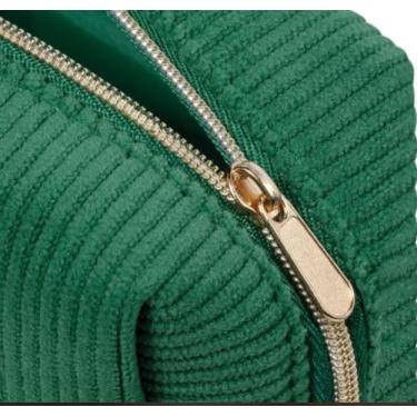 Imagem de Nécessaire O Boticário Verde Dourado Ultra Soft Elegante e Espaçoso 18