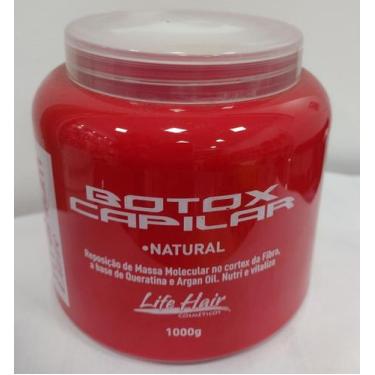 Imagem de Kit Botox Capilar Natura Life Hair Titaniun Lizze Profisional 6x1kg