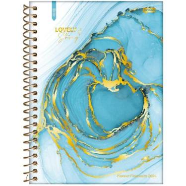 Imagem de Agenda Planner Financeiro Espiral Universitário Capa Dura 192PGS JANDA