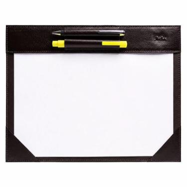 Imagem de Risque Rabisque A4 com Porta Canetas Duplo em Couro Artlux RR016 -, Ca