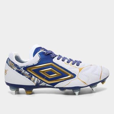 Imagem de Chuteira Campo Umbro Adamant Master Class Pro SG Kintsugi Unissex, Bra