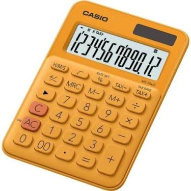 Imagem de Calculadora Compacta Casio De Mesa 12 Dígitos Ms-20uc-rg