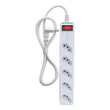 Imagem de Filtro de Linha Clamper DPS LCF 5 Pial Branco E5BCOPIAL