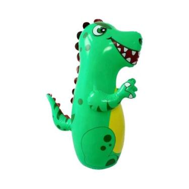 Imagem de Saco De Pancadas Inflável De Dinossauro Para Crianças, Brinquedo Inter