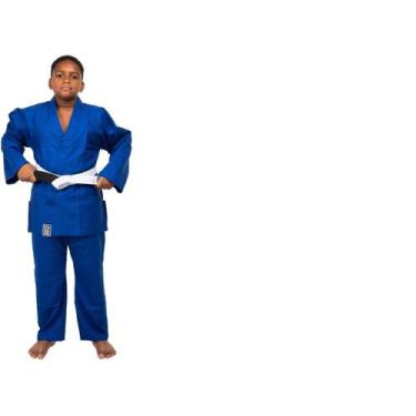 Imagem de Kimono basic reforcado haganah, Azul, M3