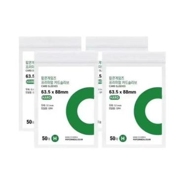 Imagem de 500-50PCS Protetores De Cartão Plástico Transparente Premium, Resisten