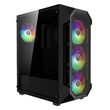 Imagem de Gabinete Gamdias Aura GC1 Elite Atx Mid Tower Vidro Temperado Com 4 Fa