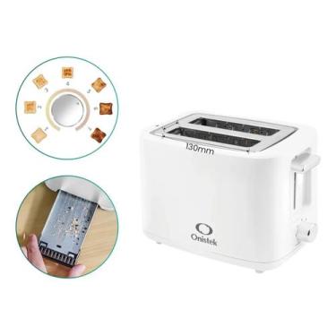 Imagem de Torradeira Elétrica 650w 7 Níveis 127V Branco - ONSTK, 110V
